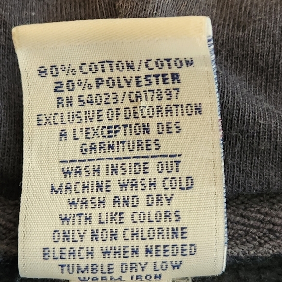 Womens Juniors Size Large Old Navy Quarter Zip Pullover Hoodie Navy Blue - Picture 11 of 11